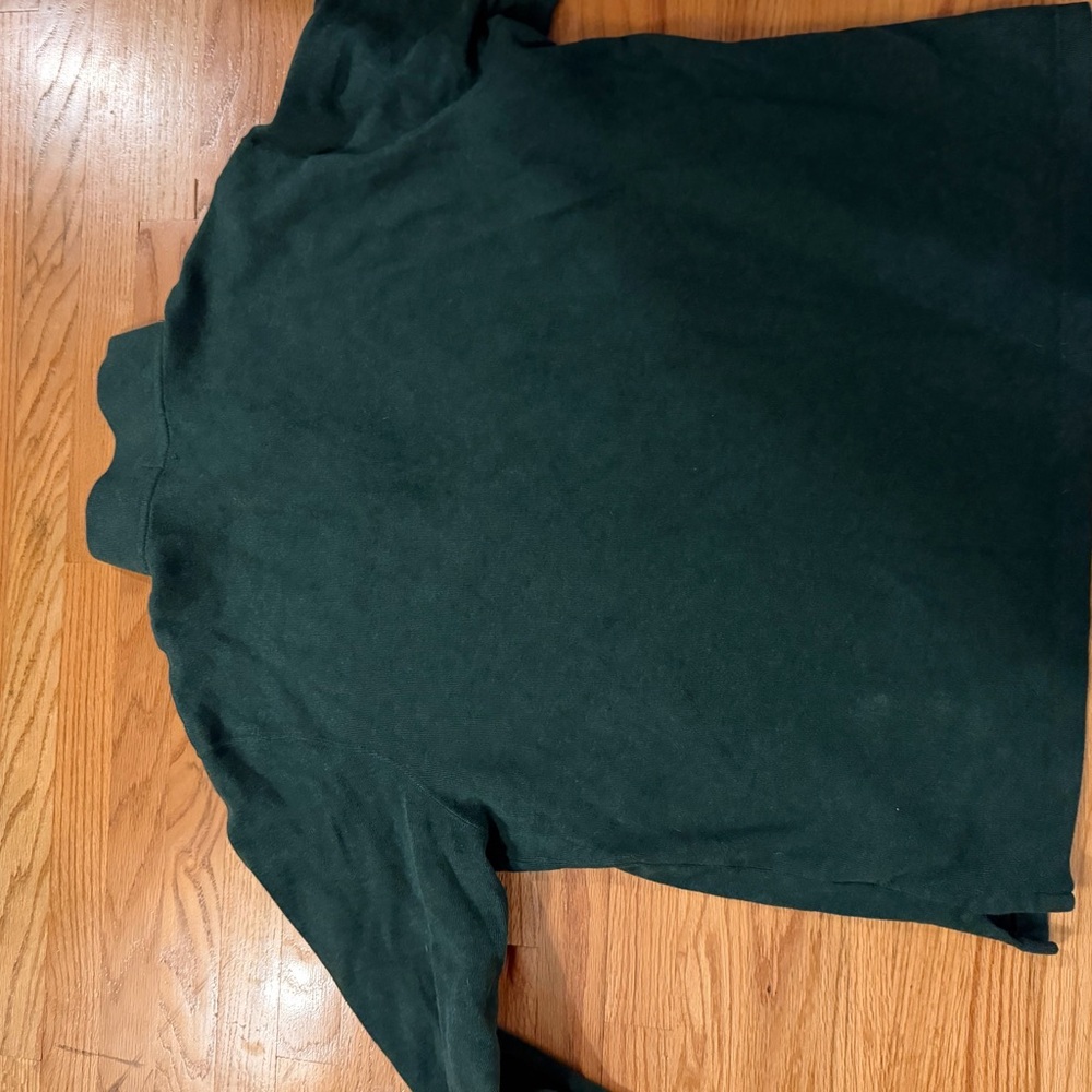 Polo by Ralph Lauren Men's Green 1/4 zip sweater XL - Picture 4 of 4